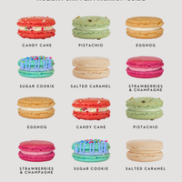 Holiday Macaron Shipper Box