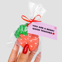 Berry Good Teacher Macaron