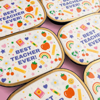 Best Teacher Ever Snack Cake