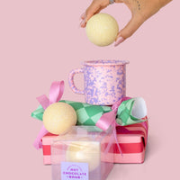 Candy Cane White Hot Chocolate Bomb