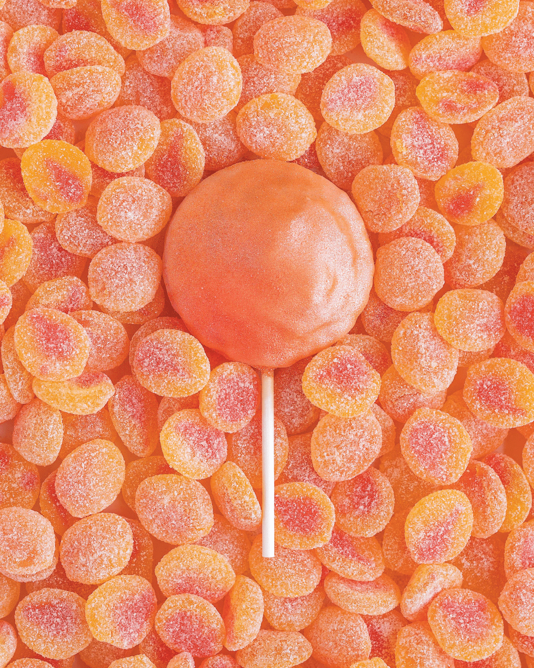 Candy Peach Pie Pops