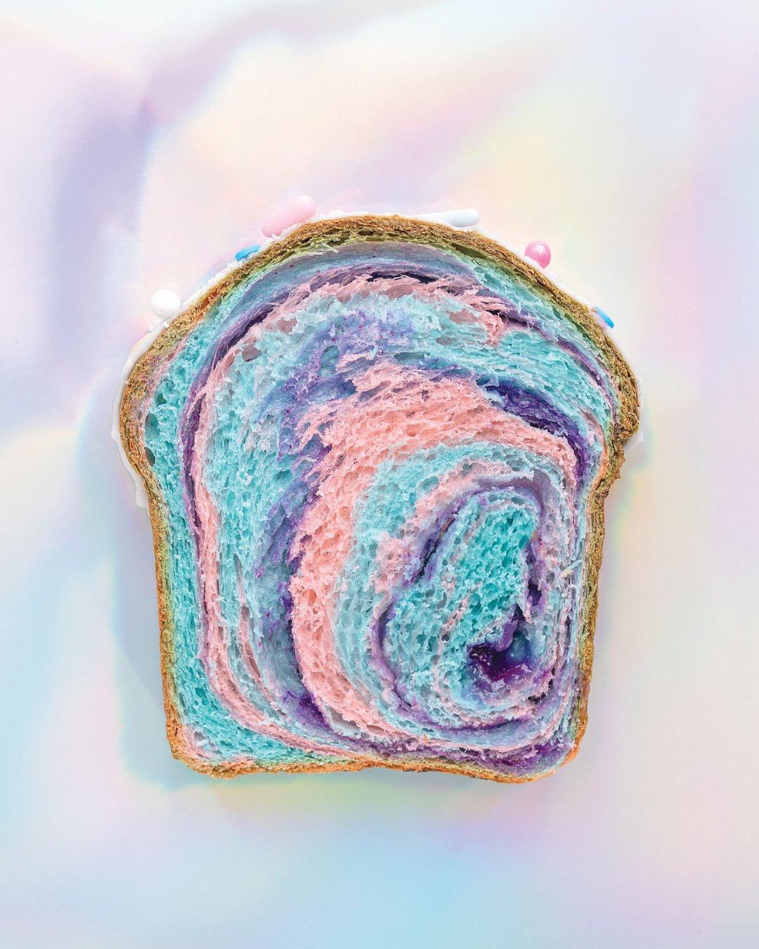 Cotton Candy Twist Loaf Recipe
