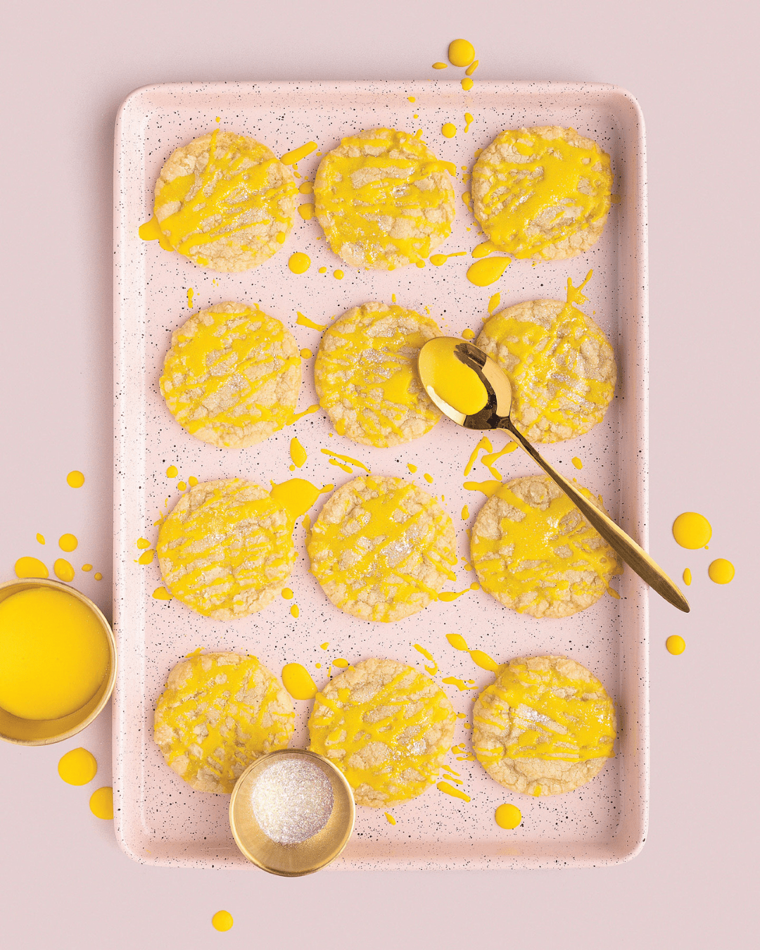 Lemon Crinkle Cookies Recipe