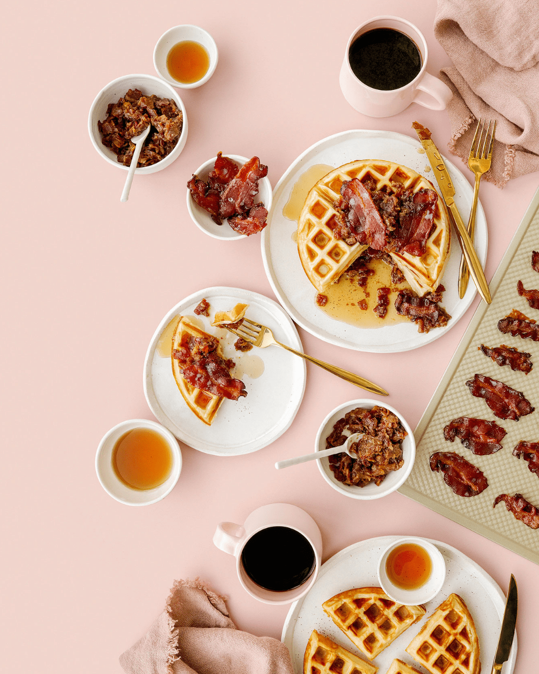 Maple Bacon Waffles Recipe