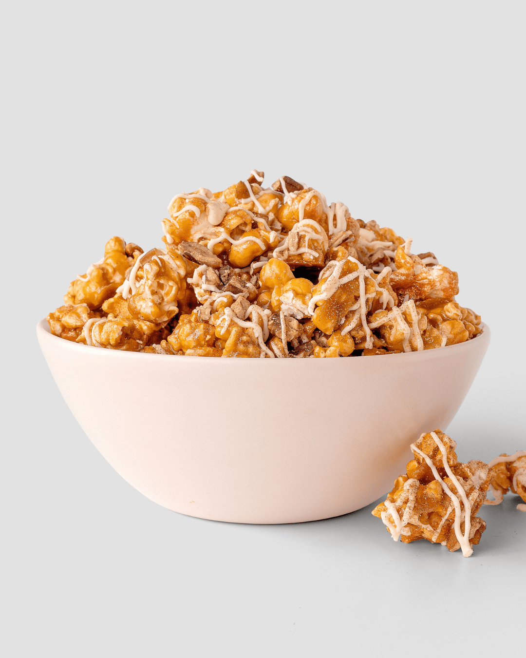 Pumpkin Spice Caramel Pecan Popcorn Recipe