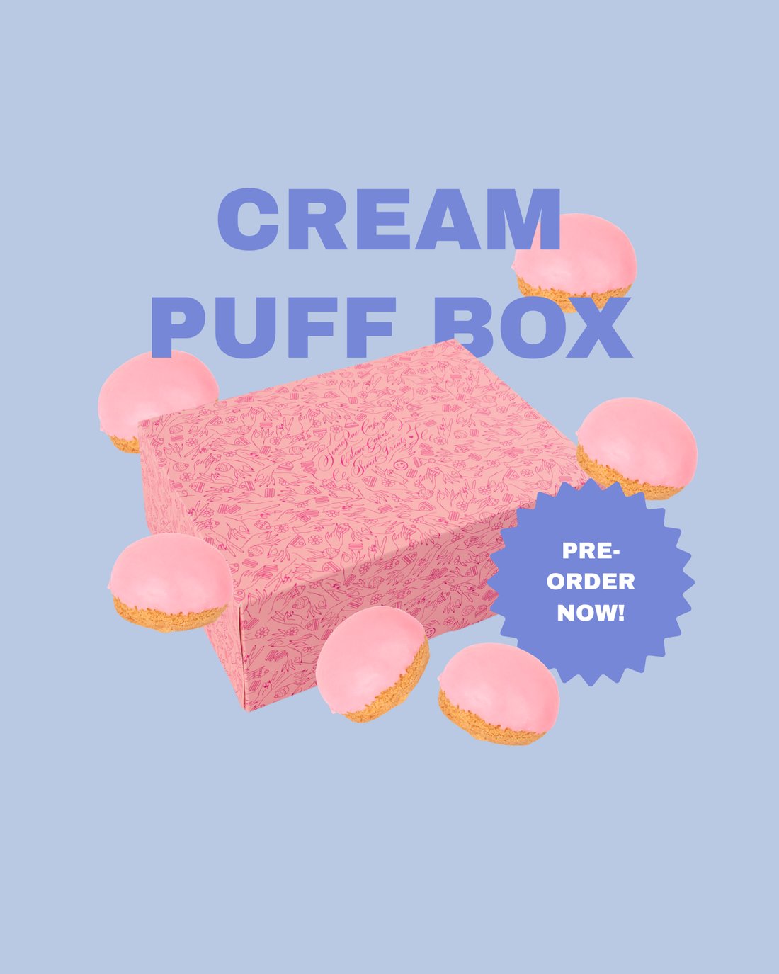 Cream Puff Box