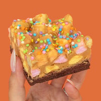 Peanut Butter Marshmallow Square Brownie