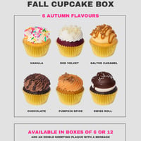 Fall Cupcake Box