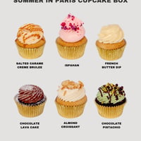 Summer In Paris Cupcake Box