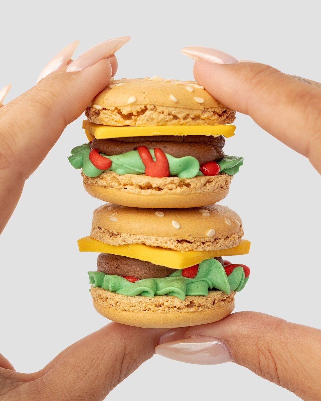 Burger Macaron Gift Box