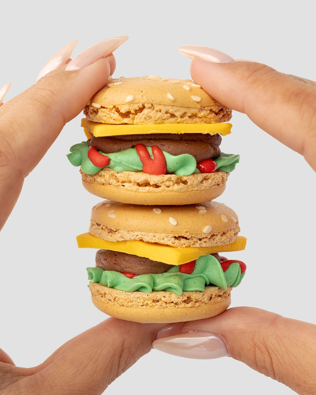 Burger Macaron Gift Box