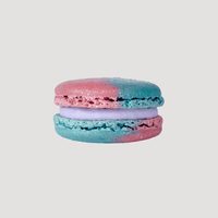 Cotton Candy Macarons - Tray of 40 Macarons