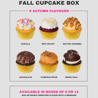 Fall Cupcake Box