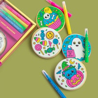 Halloween Cookie Colouring Kit