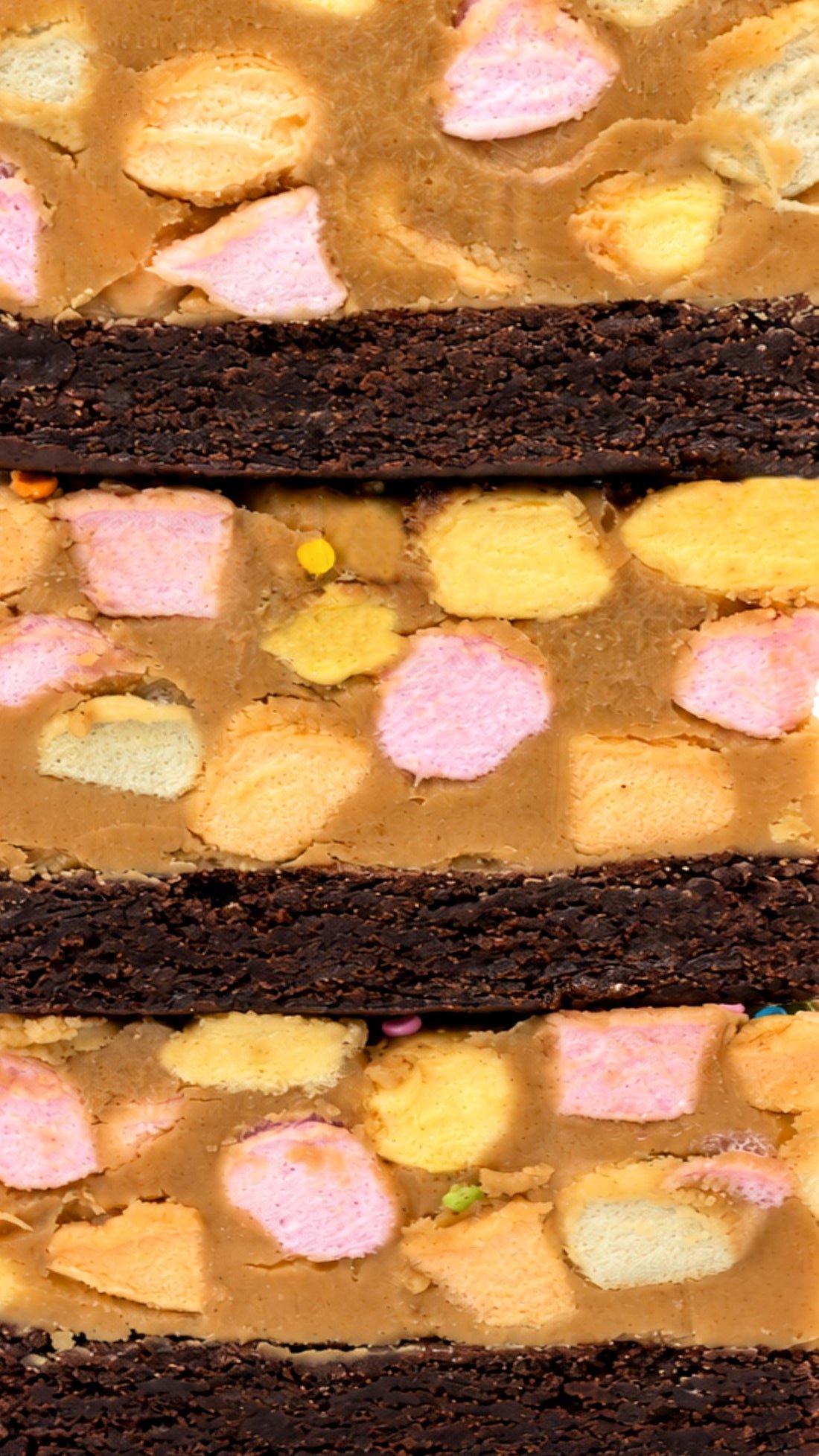 Peanut Butter Marshmallow Square Brownie