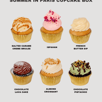 Summer In Paris Cupcake Box