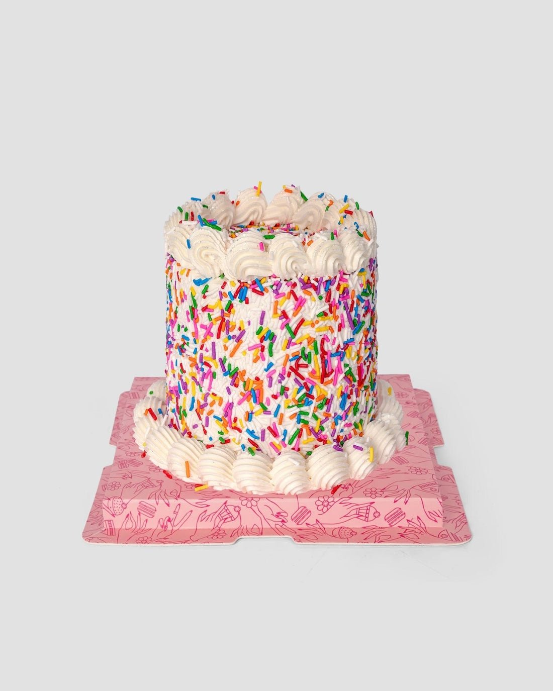 Vanilla Sprinkle Cake