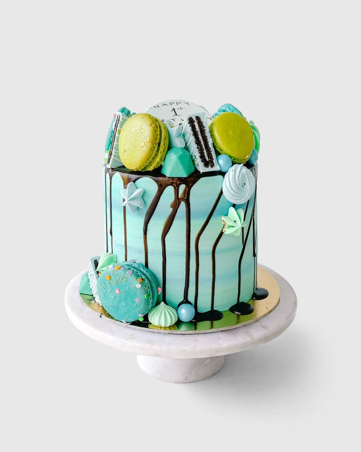 Sold Works Cake The Full Works Cake - Decadent Custom Celebration Cake - JRC – Jenna ...