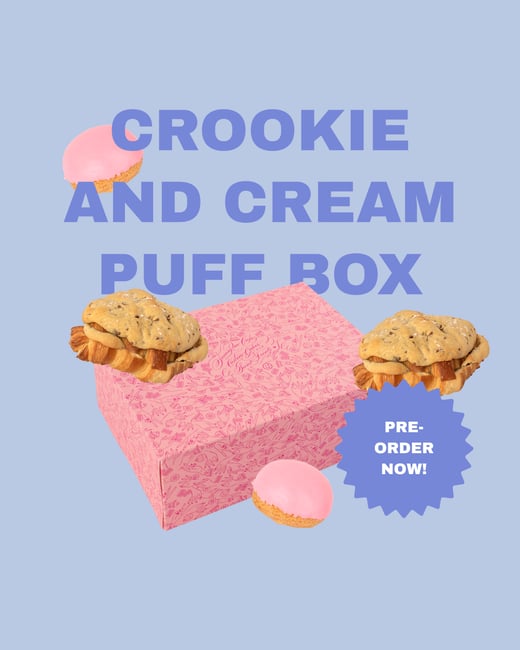 Crookie and Cream Puff Box