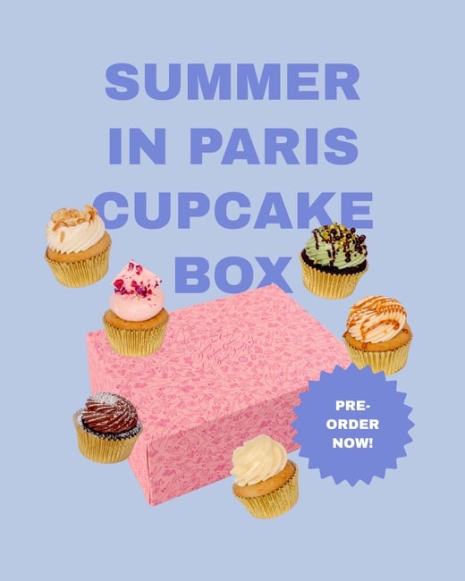 Summer In Paris Cupcake Box