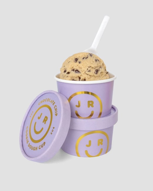 Chocolate Chip Cookie Dough Cup