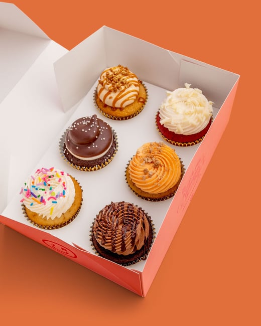 Fall Cupcake Box