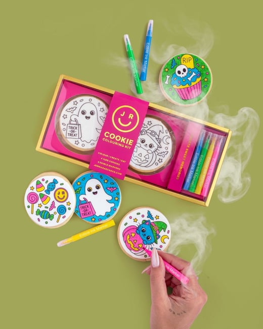 Halloween Cookie Colouring Kit