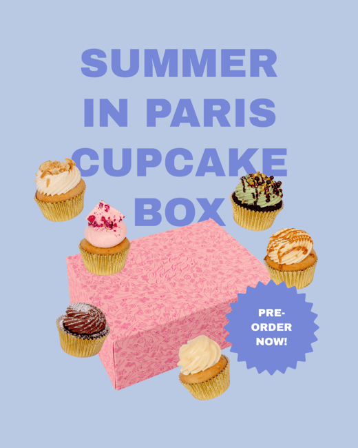 Summer In Paris Cupcake Box