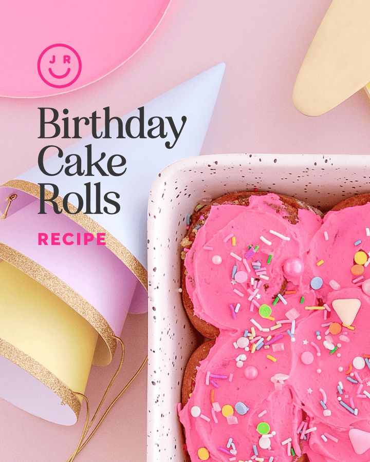 Birthday Cake Rolls