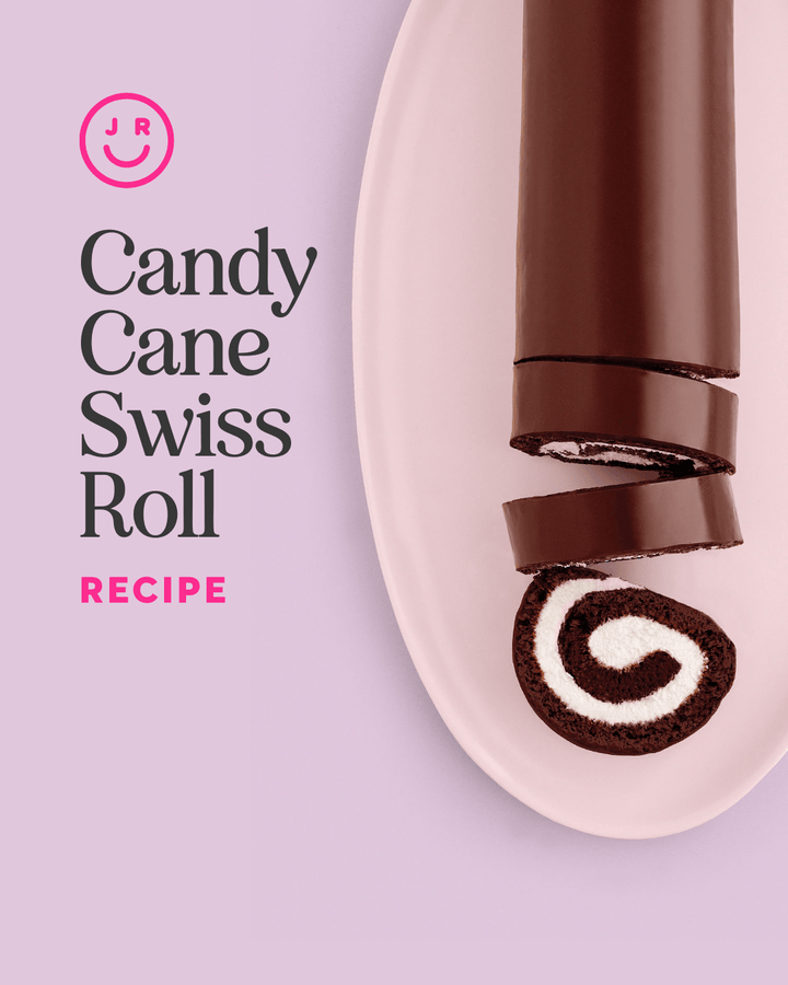 Candy Cane Swiss Roll Recipe