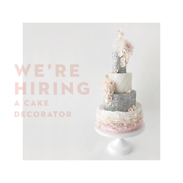 We're Hiring a Cake Decorator!