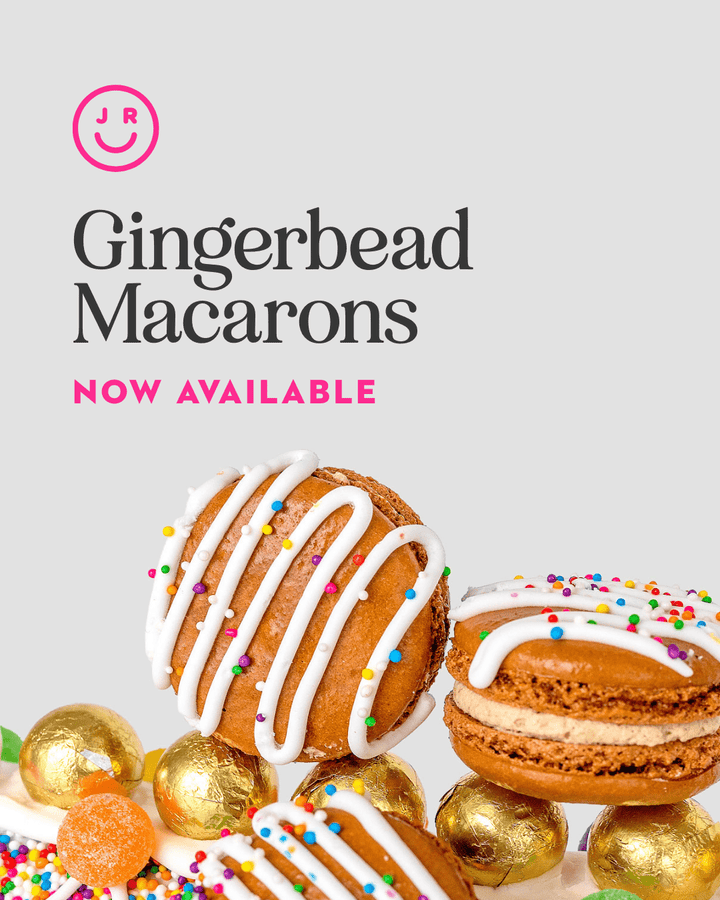 Straight out a fairytale, Gingerbread Macarons are here!