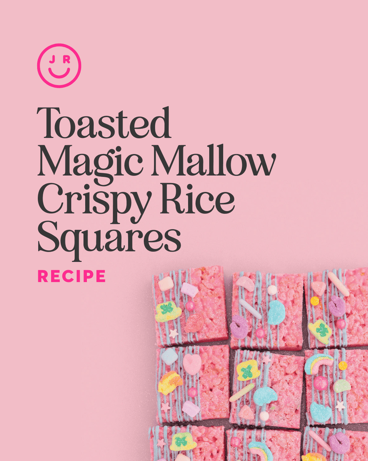Toasted Magic Mallow Crispy Rice Squares Recipe