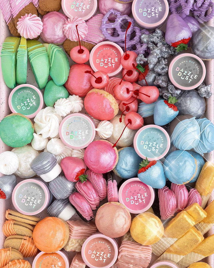 What is Edible Glitter and How Do I Use It? - Jenna Rae Cakes