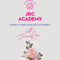 Jenna's Signature Sugar Flowers Masterclass In-Person Class