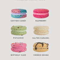 Raspberry Macarons - Tray of 40 Macarons