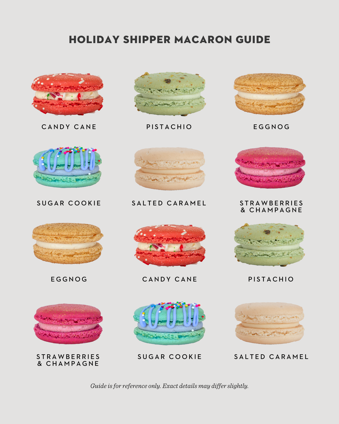 Holiday Macaron Shipper Box
