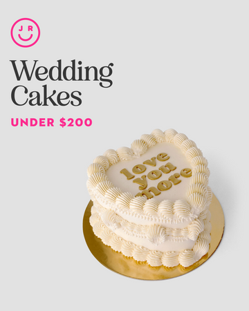 Wedding Cakes Under $200