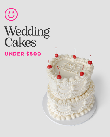 Wedding Cakes Under $500