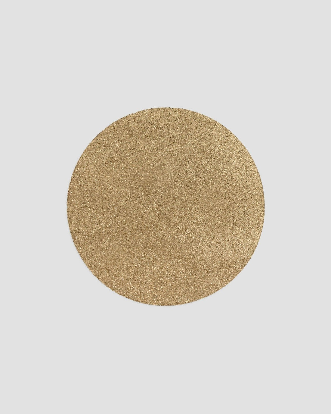 A package of 3 Jenna Rae Cakes Antique Gold Edible Lustre Dust (20g each) containers, featuring round, flat discs with a sparkling gold finish, is displayed on a plain white background.
