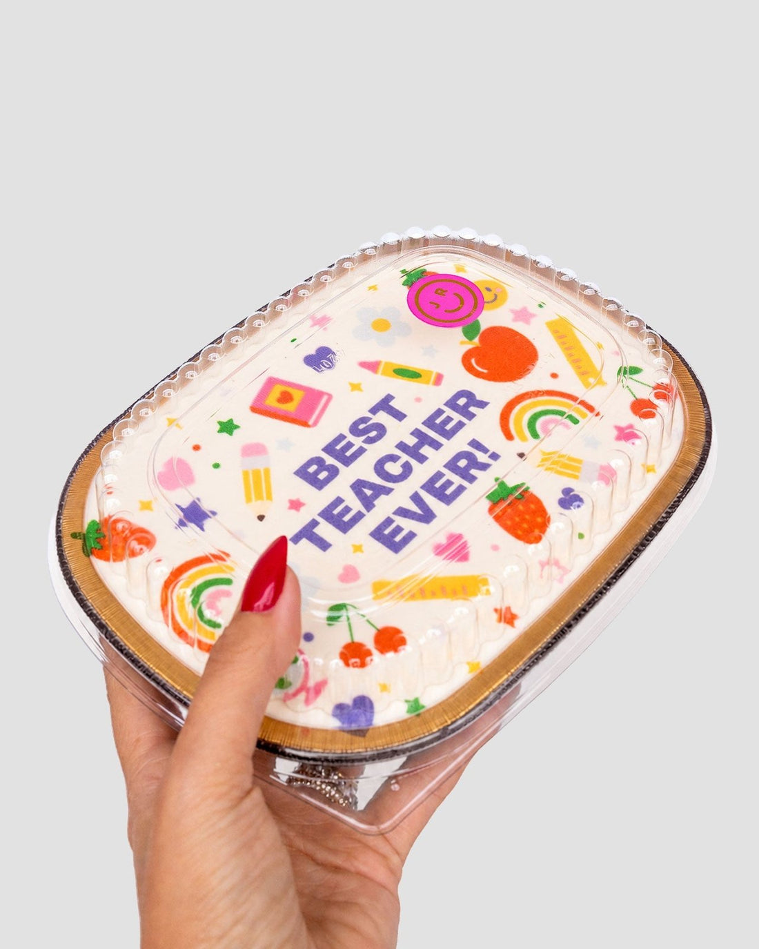 Best Teacher Ever Snack Cake