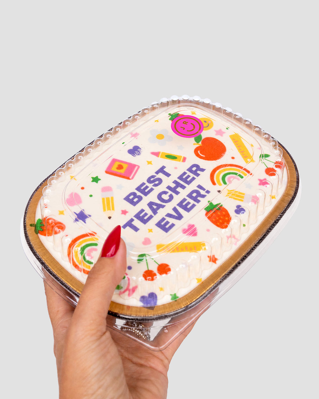 Best Teacher Ever Snack Cake