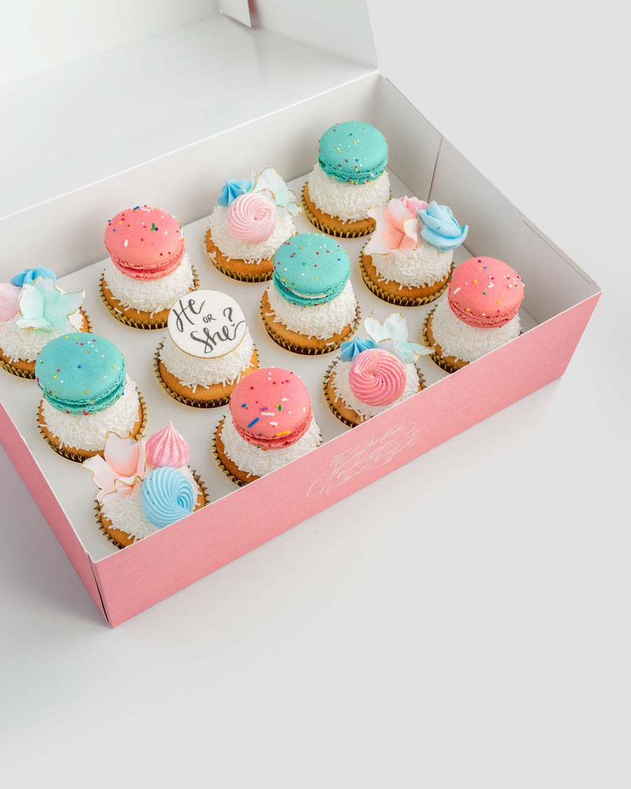 Reveal Works Cupcakes