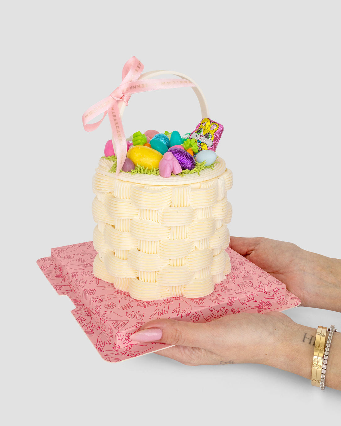 Mini Easter Basket Cake