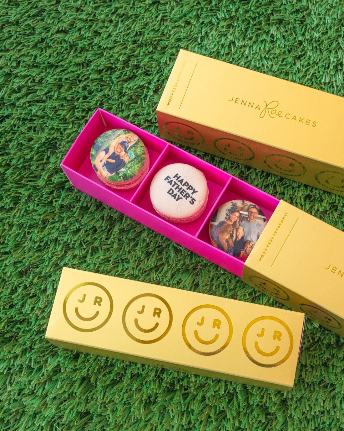 Father's Day Printed Macaron Box