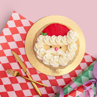 Giant Santa Cookie