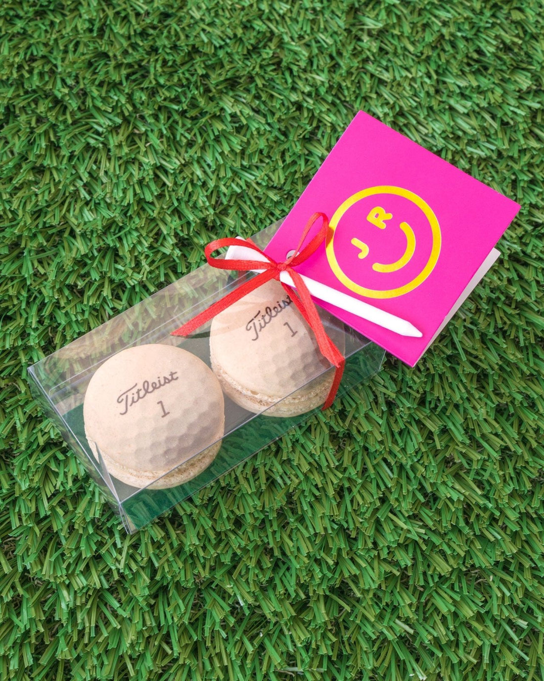 Golf Ball Macaron Box