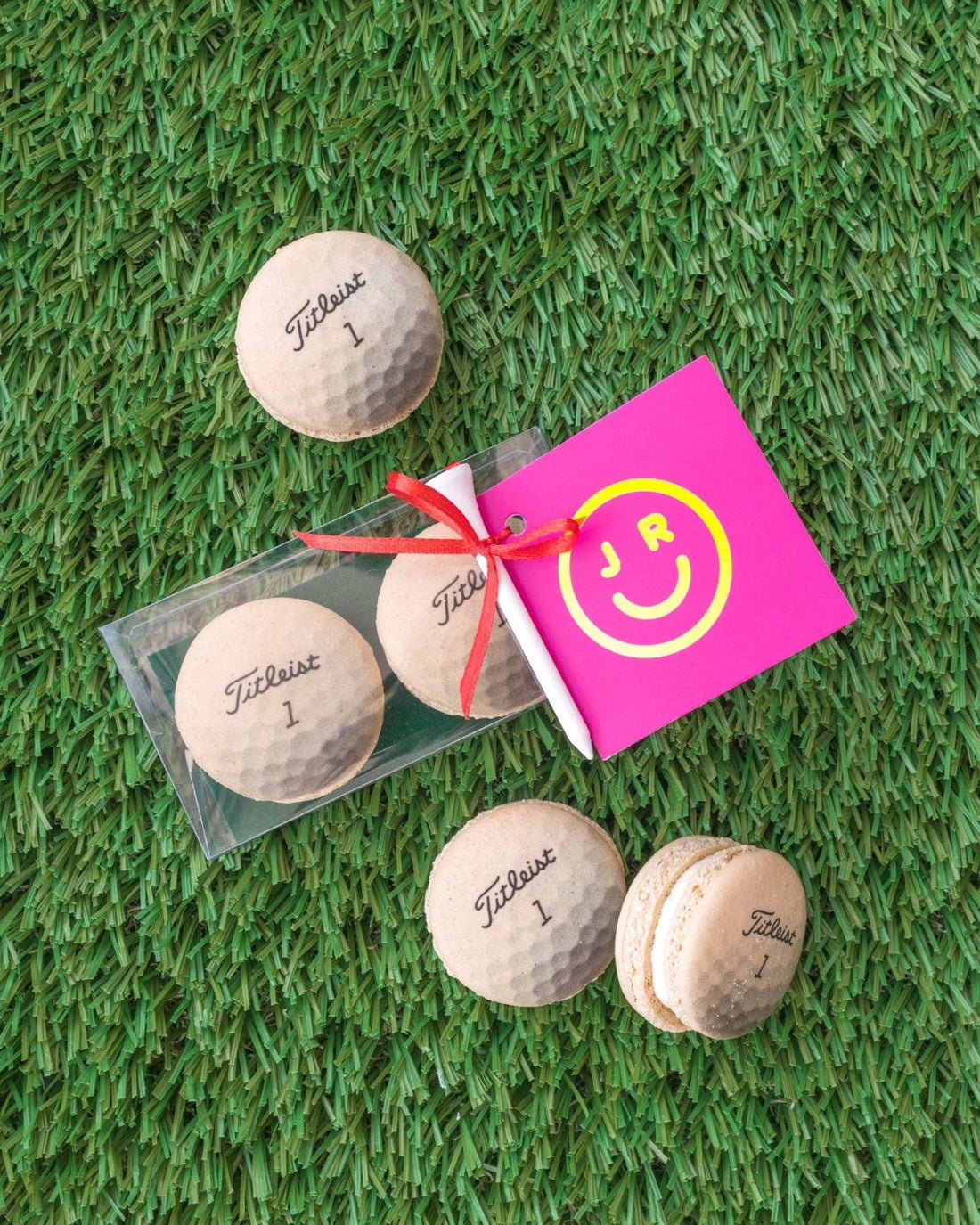 Golf Ball Macaron Box
