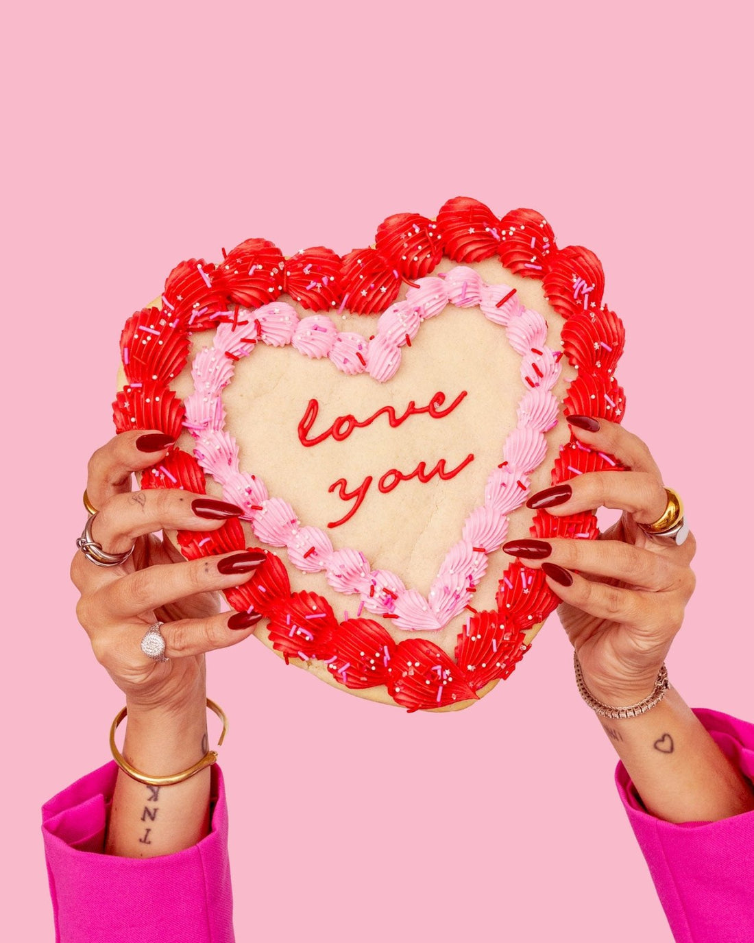 Jumbo Heart Sugar Cookie