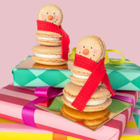 Macaron Snowman